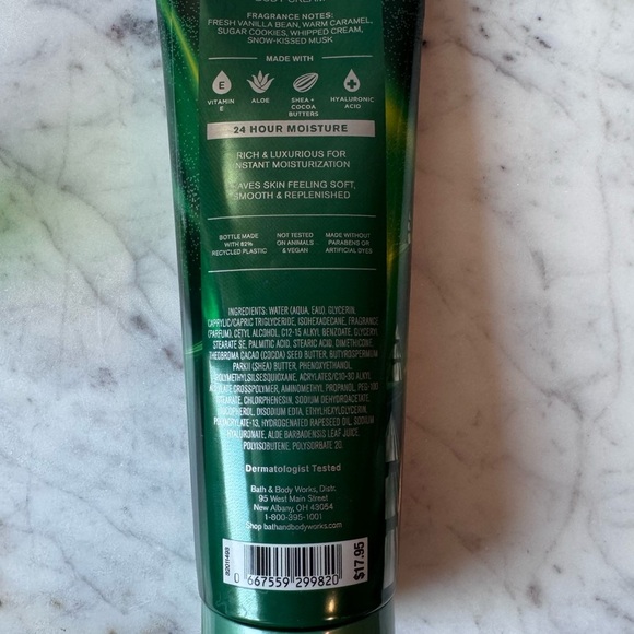 Bath & Body Works Vanilla Bean Noel Body Wash and Lotion Bundle - NEW - Picture 6 of 6